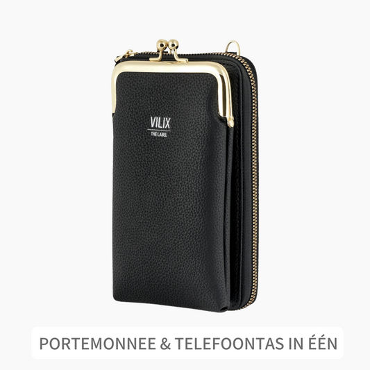 Philou Telefoontasje - Zwart