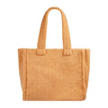 teddy tas tote bag camel